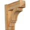 Ekena Millwork Balboa Rough Sawn Craftsman Outlooker, Western Red Cedar, 6"W x 16"D x 16"H OUT06X16X16BOA04RWR - alternate 1